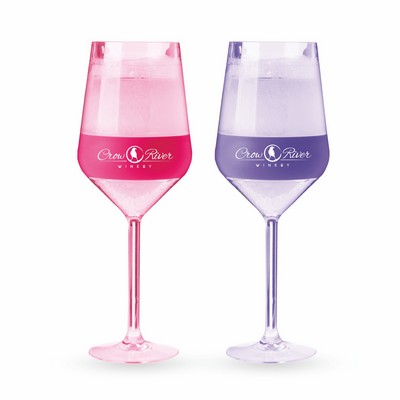 Wine FREEZE Stemmed in Tinted Set (set of 4) by HOST®