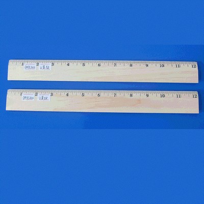 12 Inch Wooden Ruler