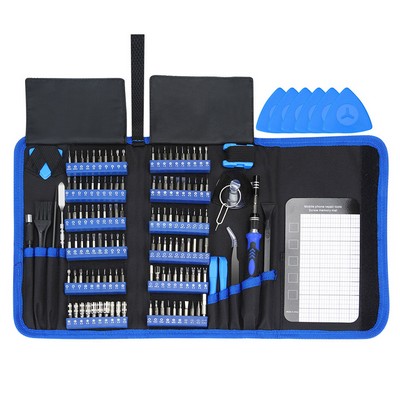 140 Pieces Screwdriver Repair Tool Set In Bag For Home Use Fixing