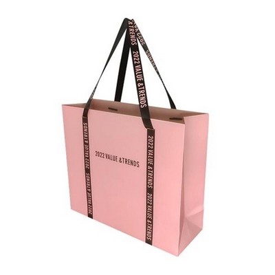 Heavy-Duty Paper Shopping Bag with Handle