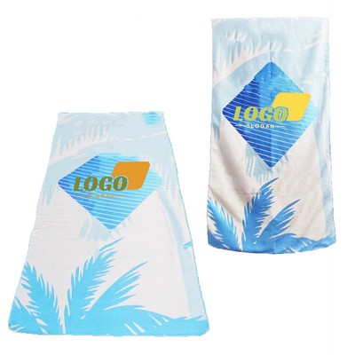 Full Color Micro fiber Blanket Beach Towel