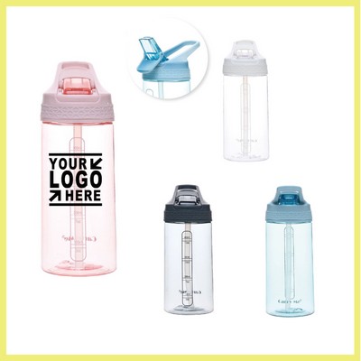 16 Oz. Tritan Sports Bottle w/Straw