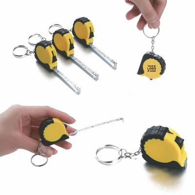 Mini Tape Measure with Key Chain