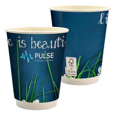 12 oz Full Color Paper Cup