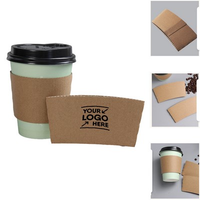 Corrugated Kraft Paper Cup Sleeve