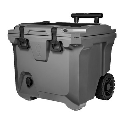 BruMate BruTank 35-Quart Rolling Cooler - Charcoal