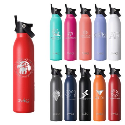 20 Oz. Swig® Premium Matte Bottle (Laser)