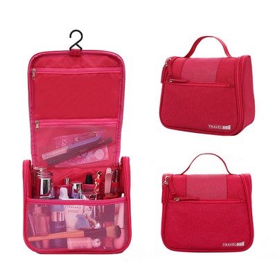 Hanging Waterproof Multi-Function Travel Toiletry Organizer Bag