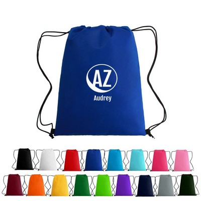 Non-Woven Drawstring Cinch Sports Bag