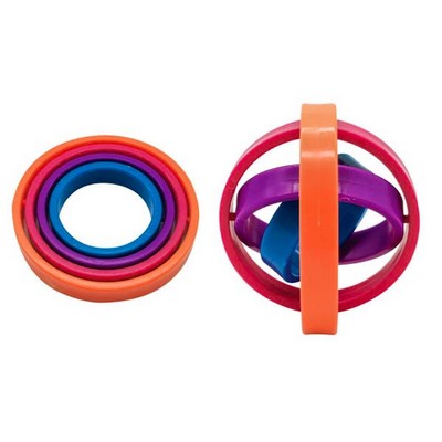 Gyroscope Fidget Toys - Random Colors, Folds Flat (Case of 576)