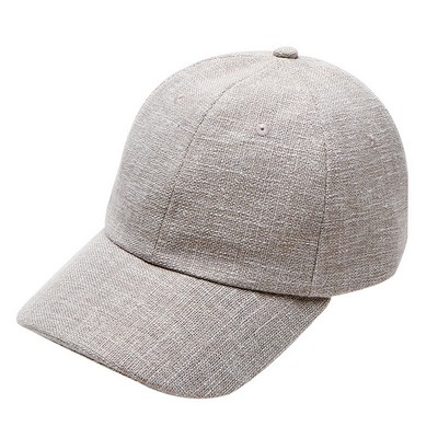 Heather Linen Cap