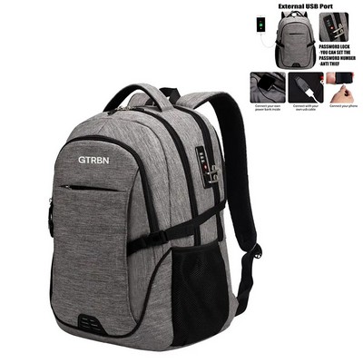 Anti Theft Laptop Backpack