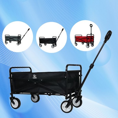 Folding Garden Utility Wagon