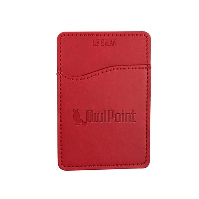 Tuscany™ RFID Mobile Device Pocket - Tan