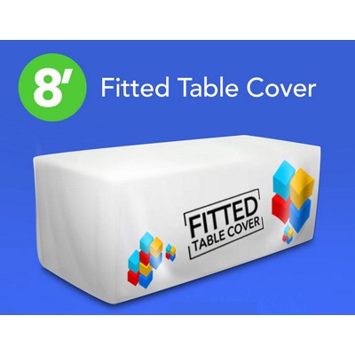 8' Boxed Fitted Table Cover