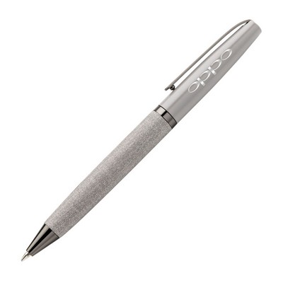 Alethea Textured Metal Pen - Grey