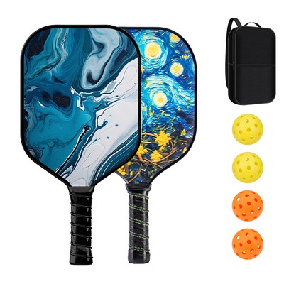 Glass Fiber Pickle ball Paddle Set