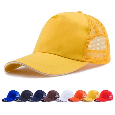 Cotton Twill Mesh Back Cap - Breathable Comfort & Style