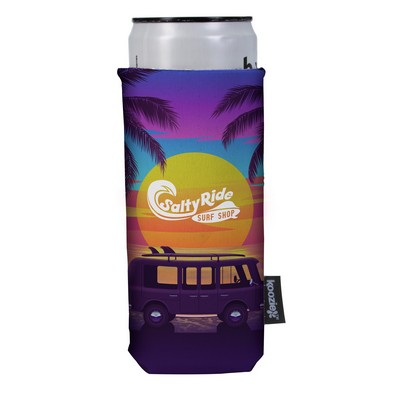 Koozie® Full-Color Collapsible Slim Neoprene Can Cooler