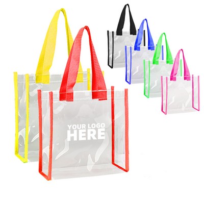 Clear Plastic Tote Bag