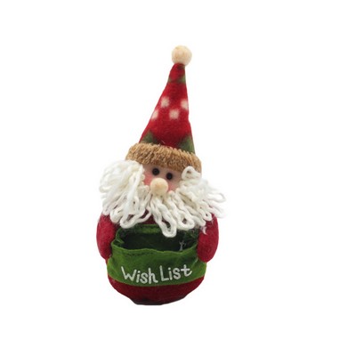 Festive Christmas Decorating Doll: Adorable Holiday Ornament