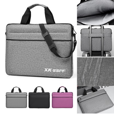 14" Laptop Briefcase & Messenger Bag