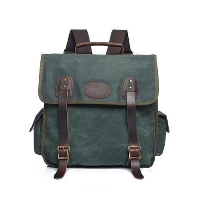 Vintage Canvas Rucksack