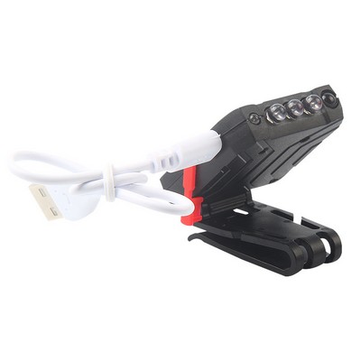 Recharging Fishing Head Lamp w/Clip