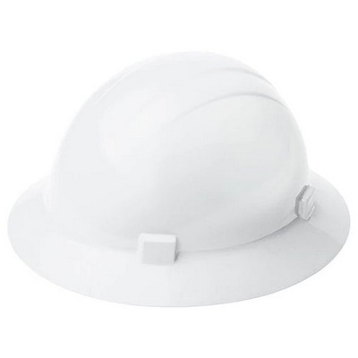 ERB 4PT Full Brim Standard Rachet Suspension Hard Hat