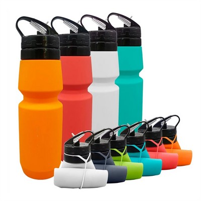 25oz Collapsible Water Bottle - Portable Hydration Solution