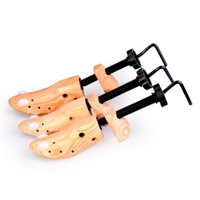 Solid wooden shoe brace