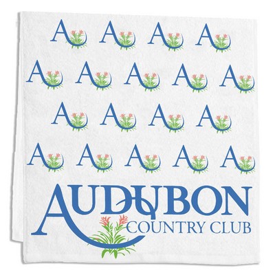 Full Color Caddy Golf Towel - 16"X25"