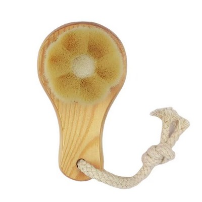 Bamboo Facial Cleansing Brush Quincuncial Shaped