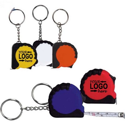 Tape Measure With Key Chain