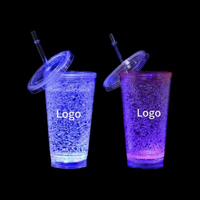 LED Shattered Tumbler Light Up Cup