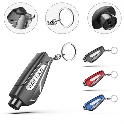 Upgrade Mini Durable Car Broken Window Hammer Key-Chain