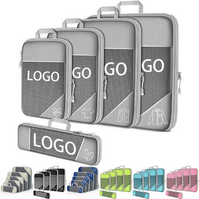 5PCS Compression Packing Cube Set