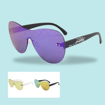 Retro Shield Sunglasses