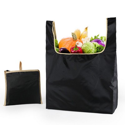 Reusable Grocery Tote Bags Folds into Pocket