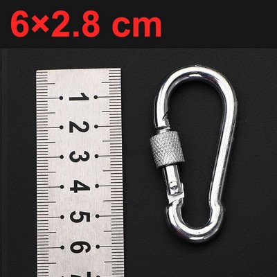 #6 Gourd Shape Locking Carabiner