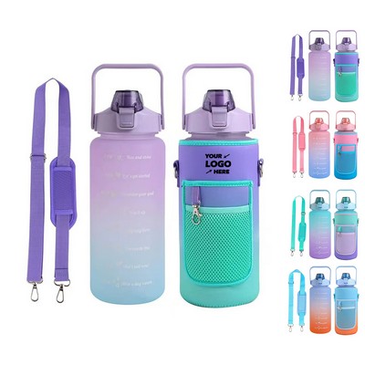 Half Gallon Water Bottle With Sleeve