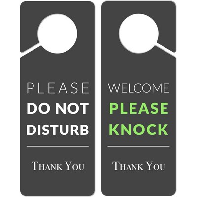 Custom PVC Door Hanger W/A Slit