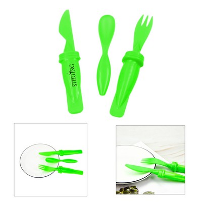 ABS Portable Travel Cutlery Set