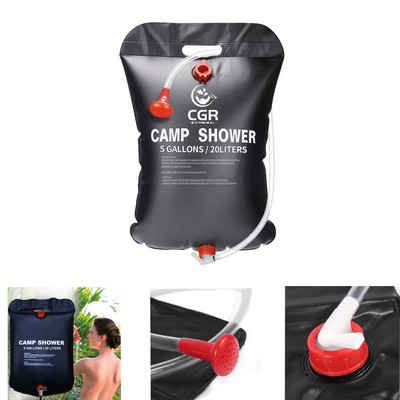 20L Solar Heating Camping Shower Bag