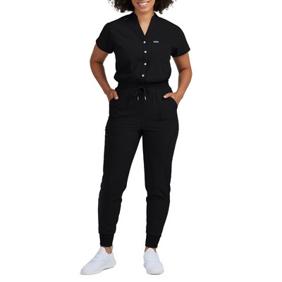 Landau® - Forward - Women's 8-Pocket Cargo Jumpsuit