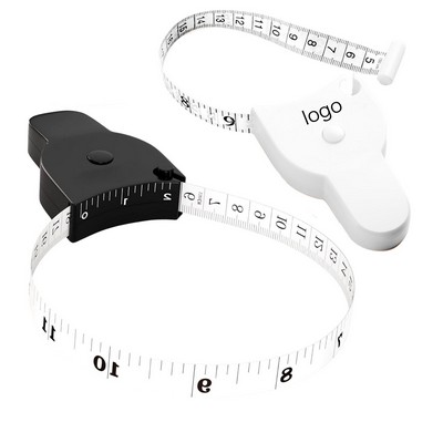 Body Measure Tape With Lock Pin and Push-Button Retract