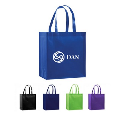 Laminated tote bag