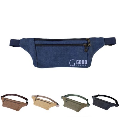 Canvas Running Waist Pack