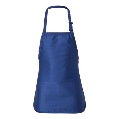 Q-Tees Full Length Apron w/Pouch Pocket