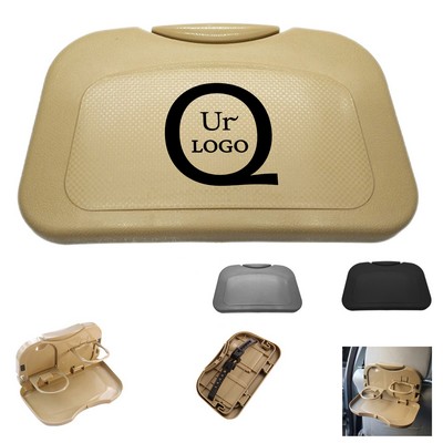 Car Rear Foldable Food Tray